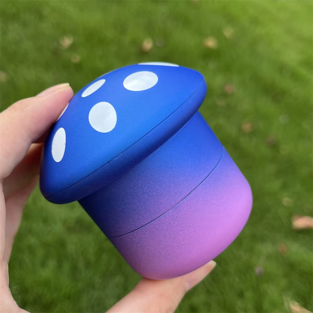 Blue and Purple Mushroom Grinder